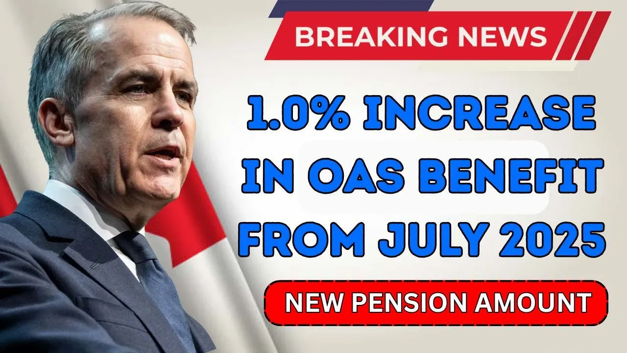 1.0 % Increase In OAS Benefit From July 2025