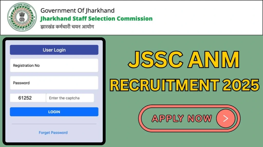 JSSC ANM Recruitment 2025