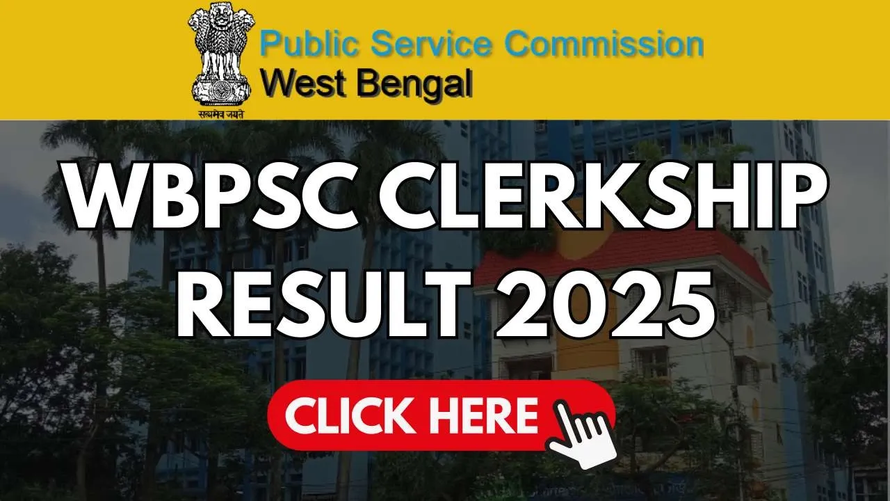WBPSC Clerkship Result 2025